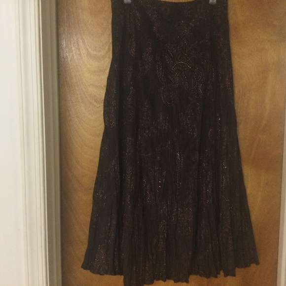 Chico's Dresses & Skirts - Chocolate brown maxi skirt